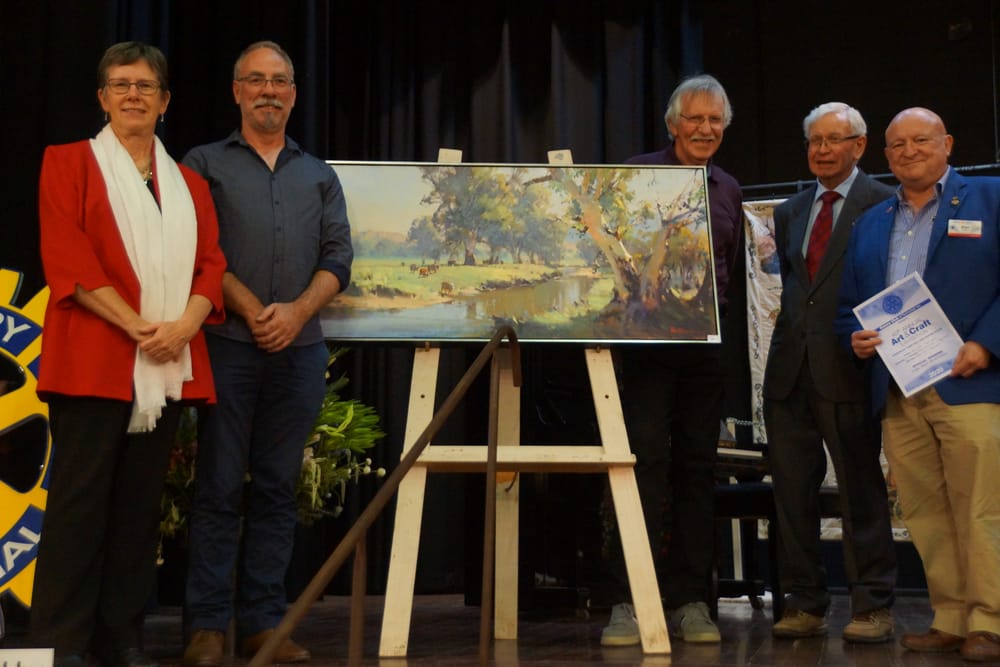 Rotary art show a huge success post image
