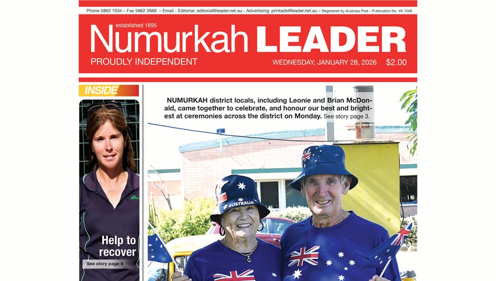 Numurkah Leader Digital Edition January 28 2026 post image