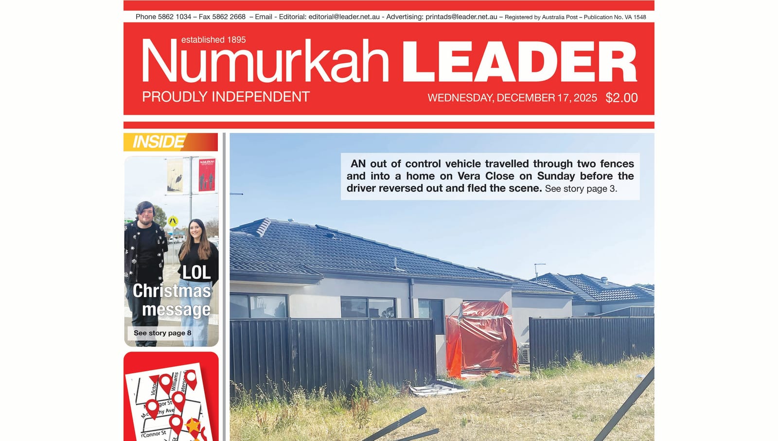 Numurkah Leader Digital Edition December 17 2025 post image