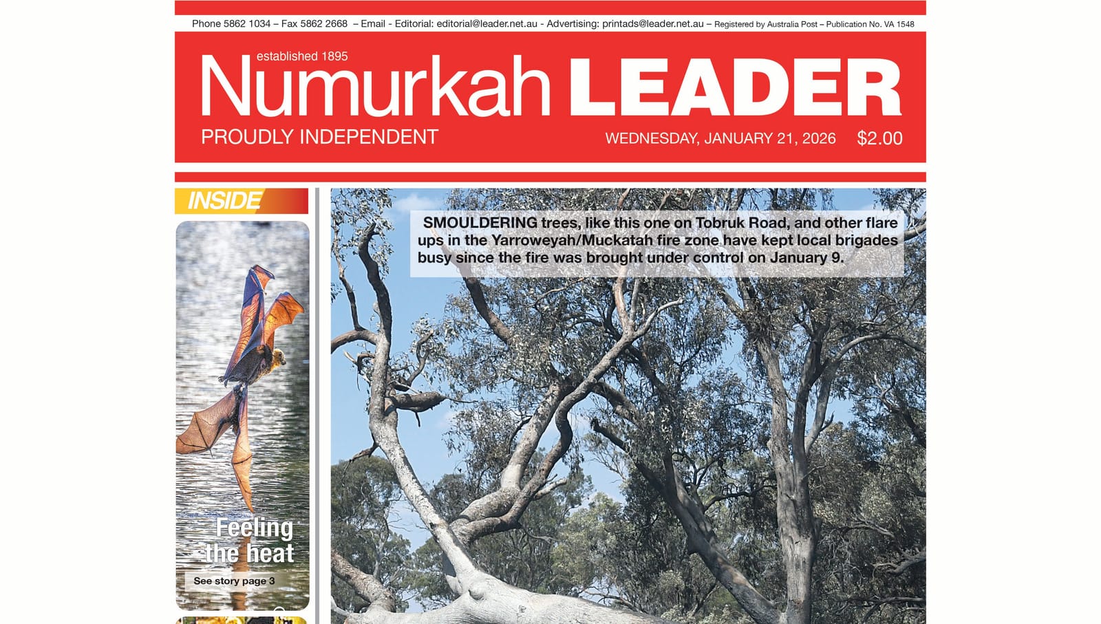 Numurkah Leader Digital Edition January 21 2026 post image