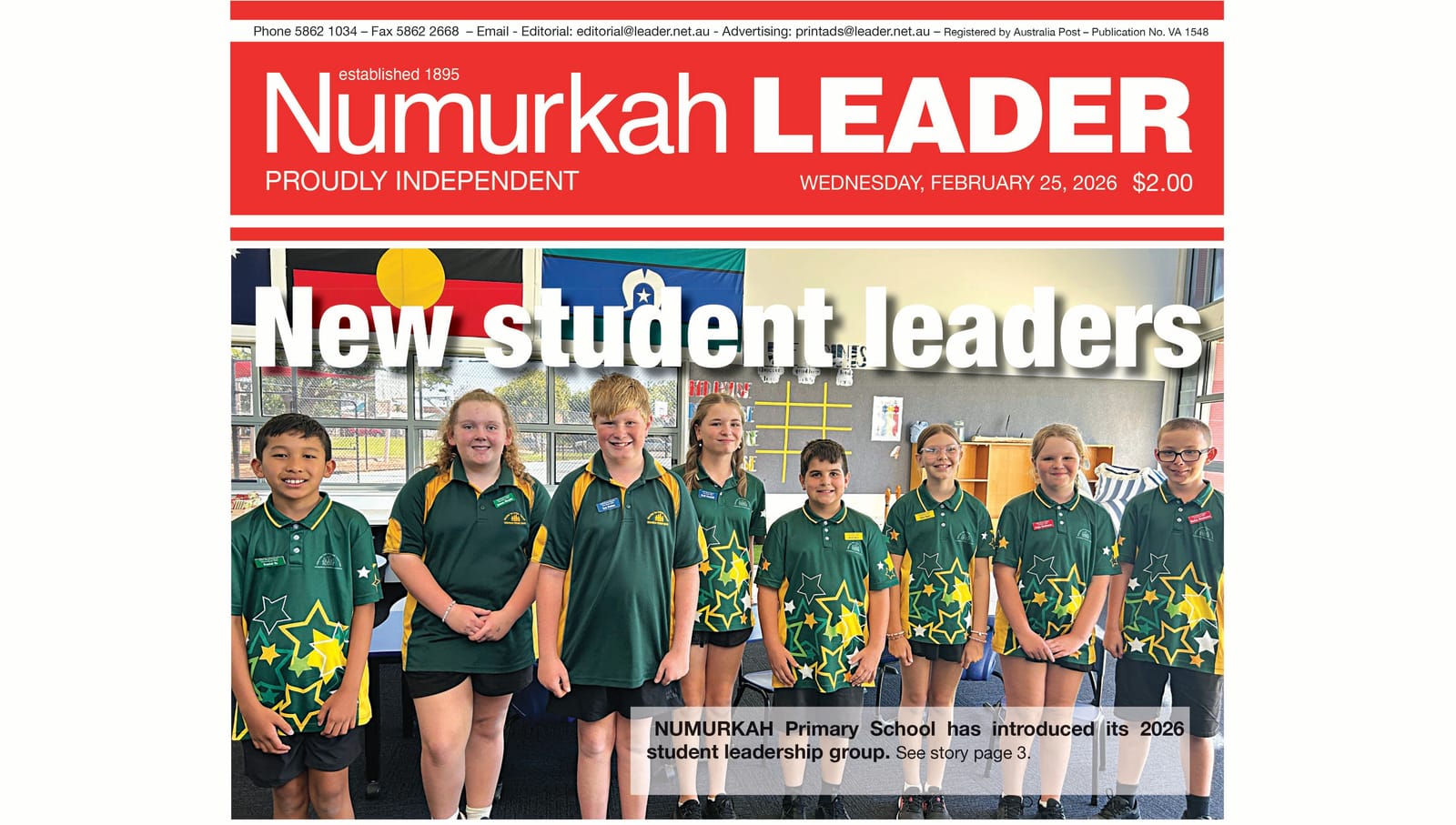 Numurkah Leader Digital Edition February 25 2026 post image