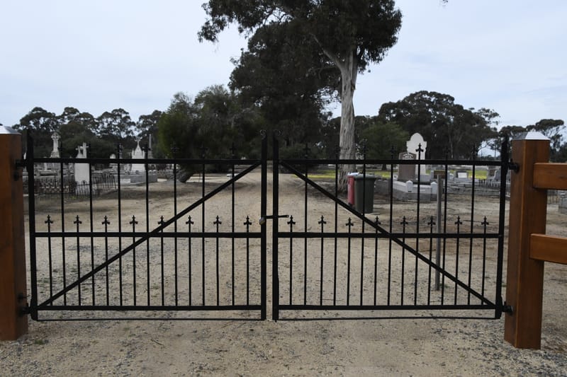 Locked cemetery gates cause anger post image