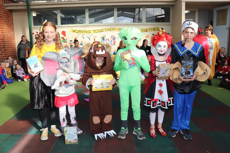 Characters galore at NPS book week post image