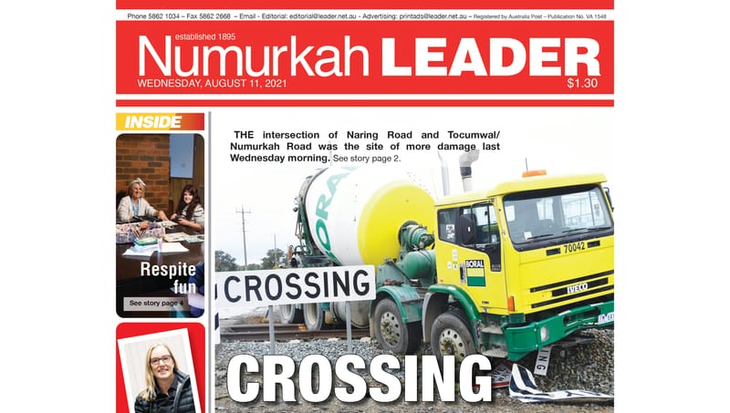 Numurkah Leader digital edition: August 11 2021 post image