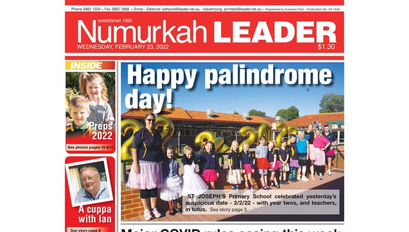 Numurkah Leader digital edition: February 23 2022 post image