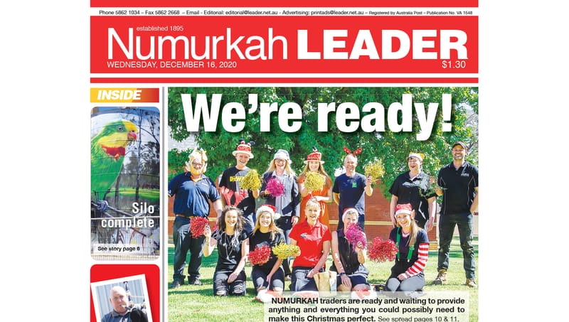 Numurkah Leader digital edition: December 16 2020 post image