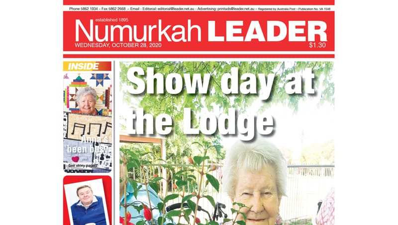 Numurkah Leader digital edition: October 28 2020 post image