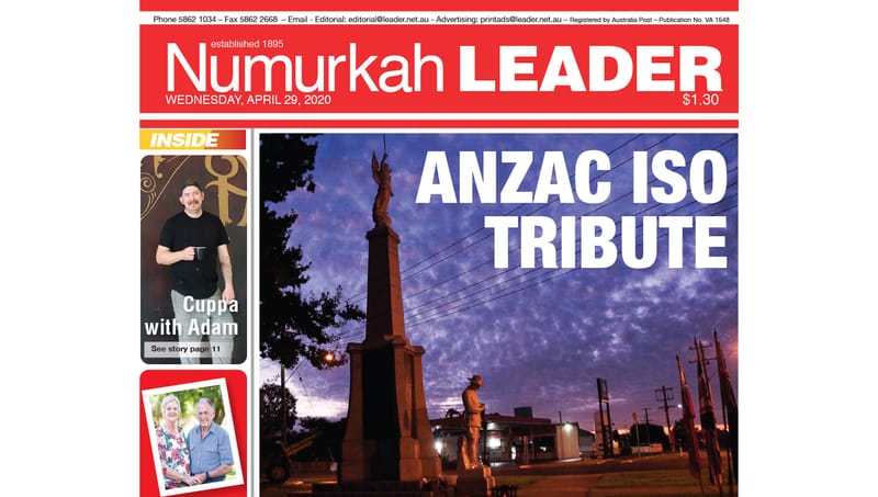 Numurkah Leader digital edition: April 29 2020 post image