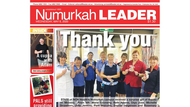 Numurkah Leader digital edition: May 6 2020 post image