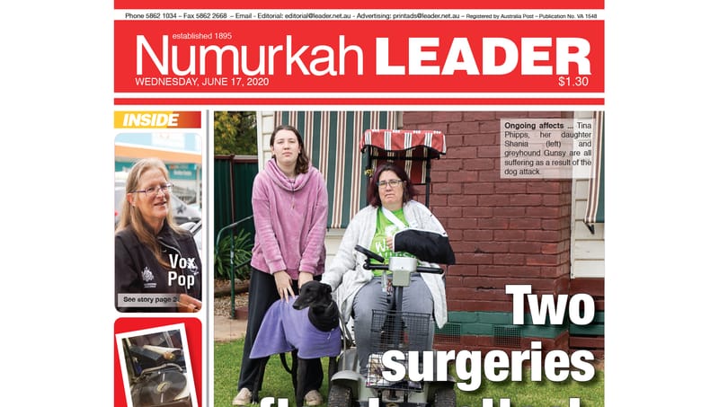 Numurkah Leader digital edition: June 17 2020 post image