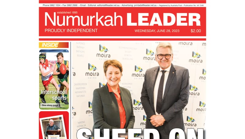 Numurkah Leader digital edition: June 28 2023 post image