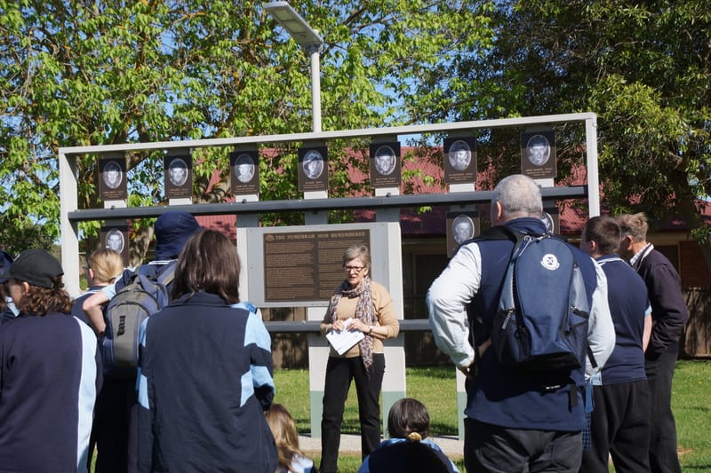 New generation learning about local history post image