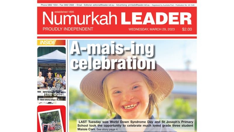 Numurkah Leader digital edition: March 29 2023 post image