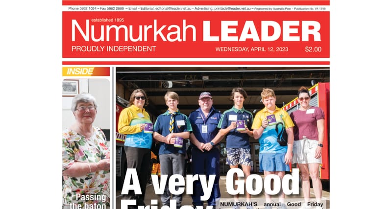 Numurkah Leader digital edition: April 12 2023 post image