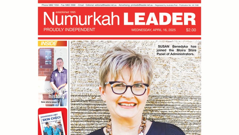 Numurkah Leader Digital Edition April 16 2025 post image