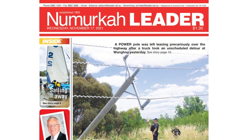 Numurkah Leader digital edition: November 17 2021 post image