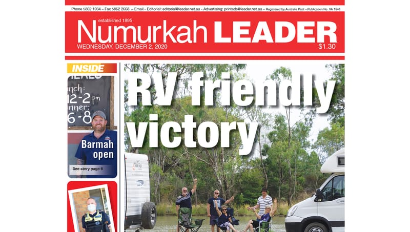 Numurkah Leader digital edition: December 2 2020 post image