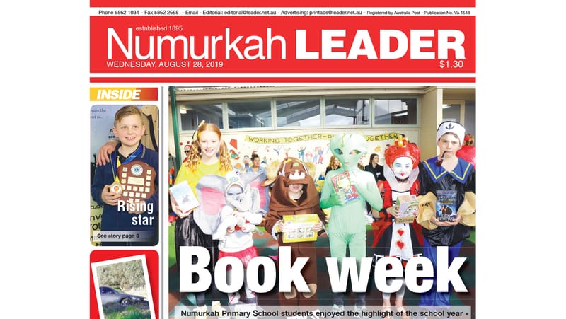 Numurkah Leader digital edition: August 28 2019 post image