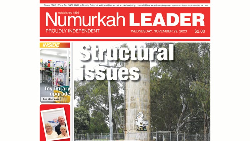 Numurkah Leader digital edition: November 29 2023 post image