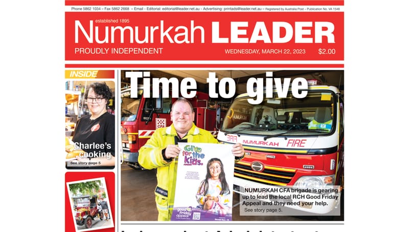 Numurkah Leader digital edition: March 22 2023 post image