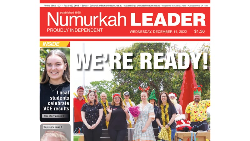 Numurkah Leader digital edition: December 14 2022 post image