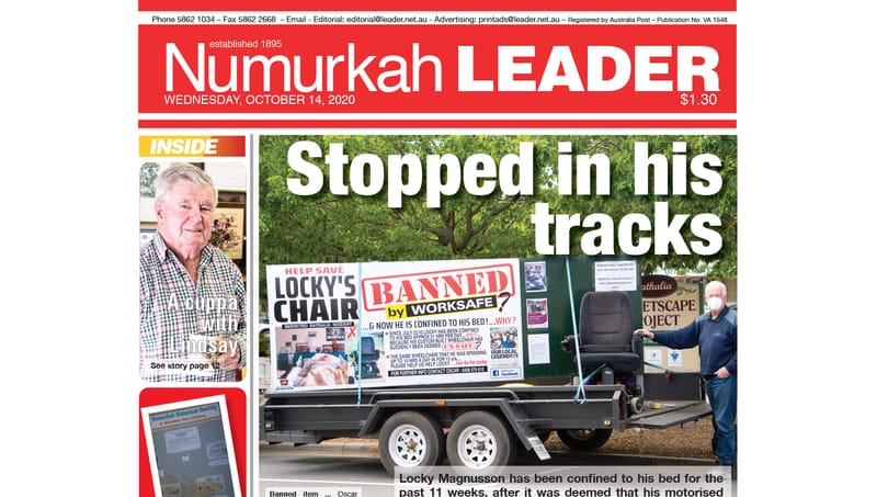 Numurkah Leader digital edition: October 14 2020 post image