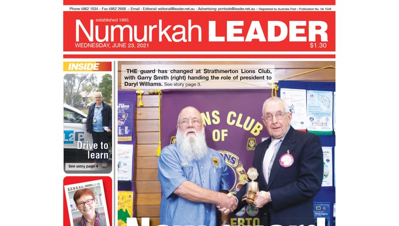 Numurkah Leader digital edition: June 23 2021 post image