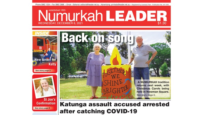 Numurkah Leader digital edition: December 8 2021 post image
