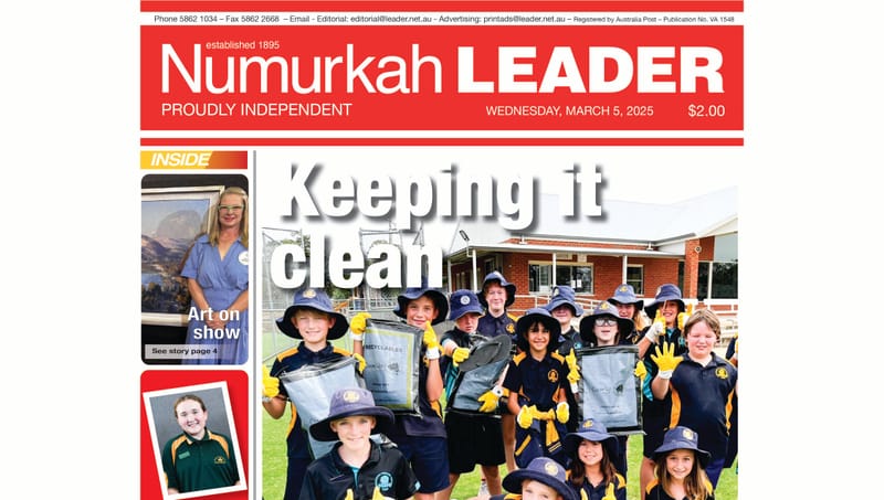 Numurkah Leader Digital Edition March 5 2025 post image