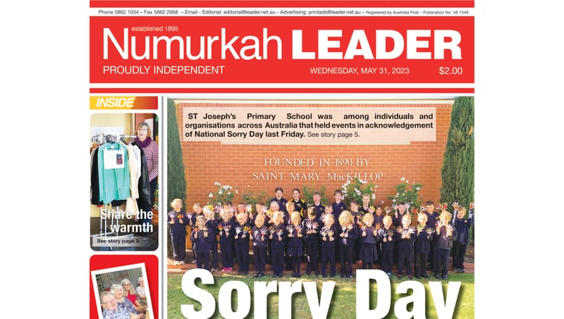 Numurkah Leader digital edition: May 31 2023 post image