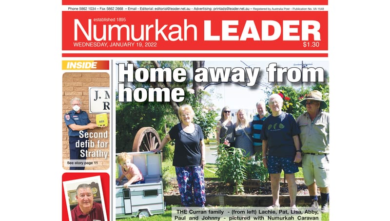 Numurkah Leader digital edition: January 19 2022 post image
