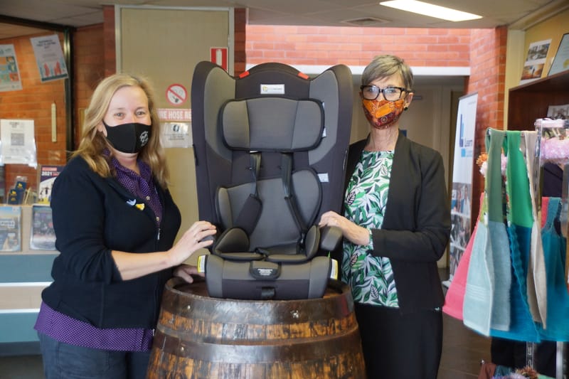 Car seat safety on the local calendar post image