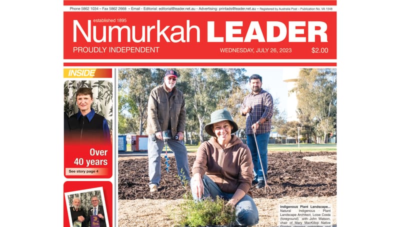Numurkah Leader digital edition: July 26 2023 post image
