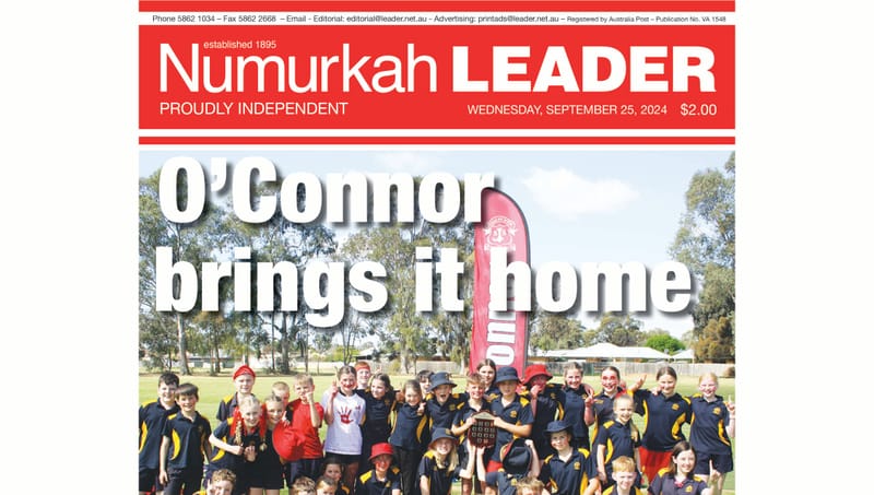 Numurkah Leader Digital Edition September 25 2024 post image