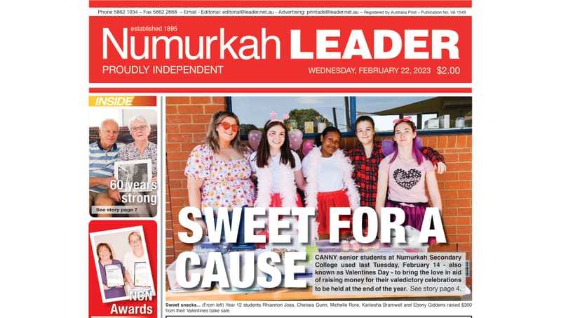 Numurkah Leader digital edition: February 22 2023 post image
