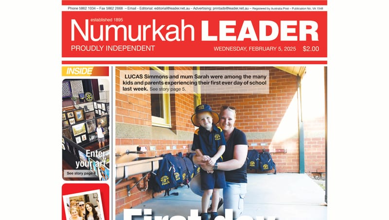 Numurkah Leader Digital Edition February 5 2025 post image