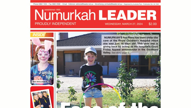 Numurkah Leader Digital Edition March 27 2024 post image