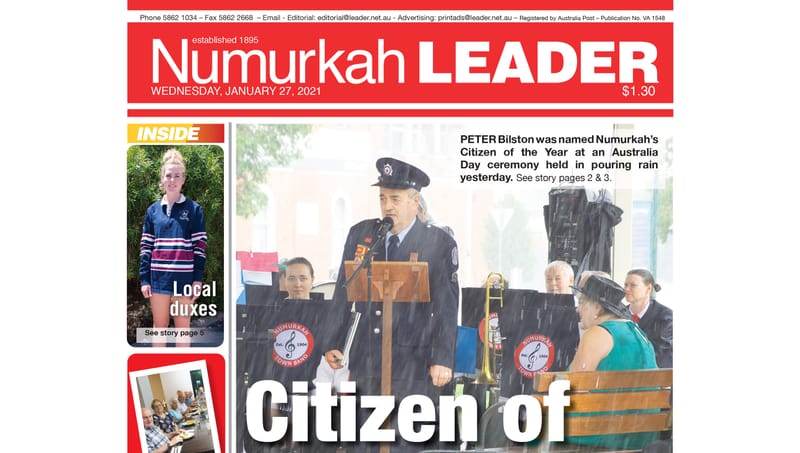 Numurkah Leader digital edition: January 27 2021 post image