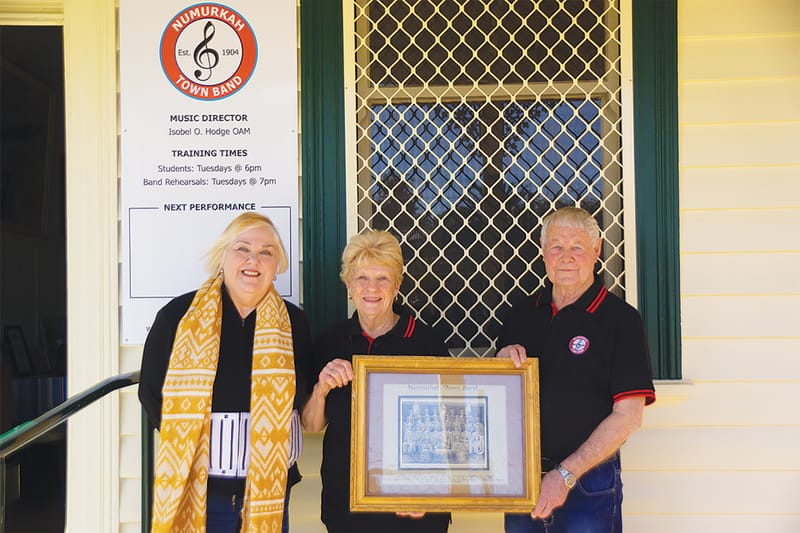 Numurkah Town Band and building can’t be kept down post image