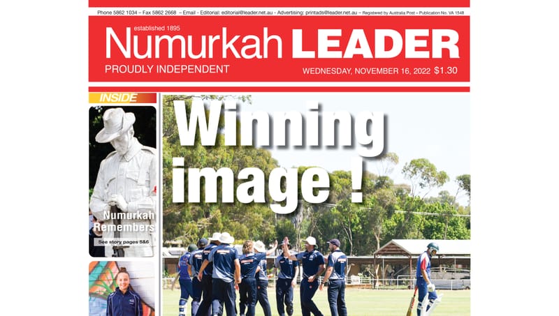 Numurkah Leader digital edition: November 16 2022 post image
