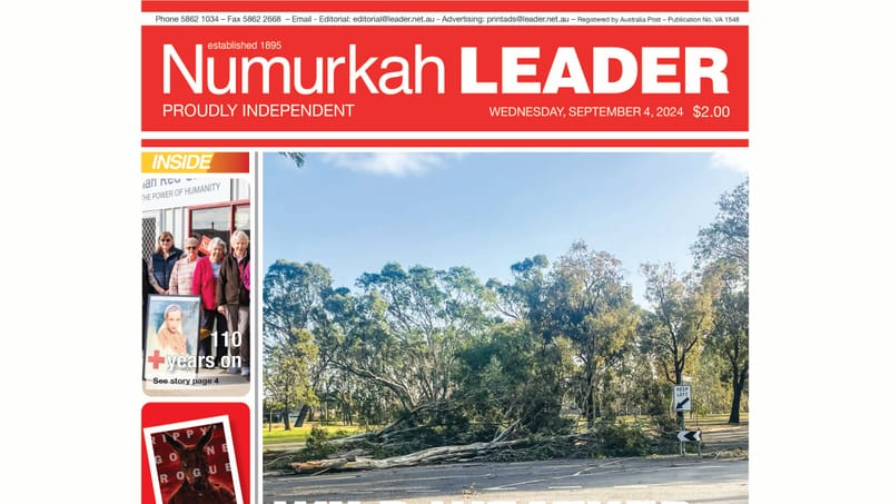 Numurkah Leader Digital Edition September 4 2024 post image