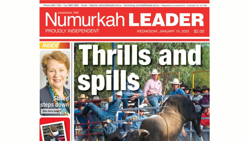 Numurkah Leader Digital Edition January 15 2025 post image