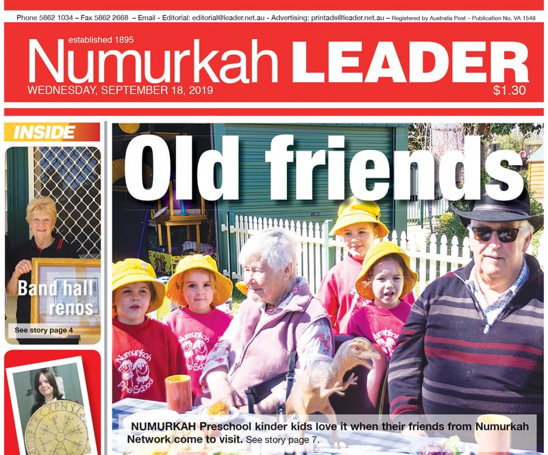 Numurkah Leader digital edition September 18 2019 post image