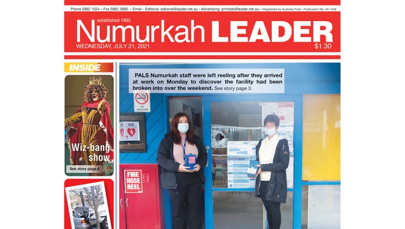 Numurkah Leader digital edition: July 21 2021 post image