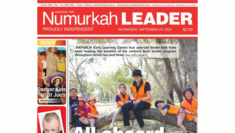Numurkah Leader digital edition: September 20 2023 post image