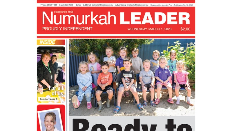 Numurkah Leader digital edition: March 1 2023 post image