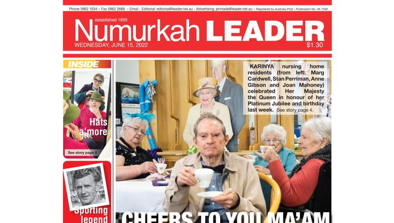 Numurkah Leader digital edition: June 15 2022 post image