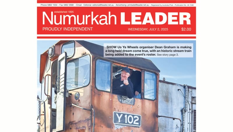 Numurkah Leader Digital Edition July 2 2025 post image
