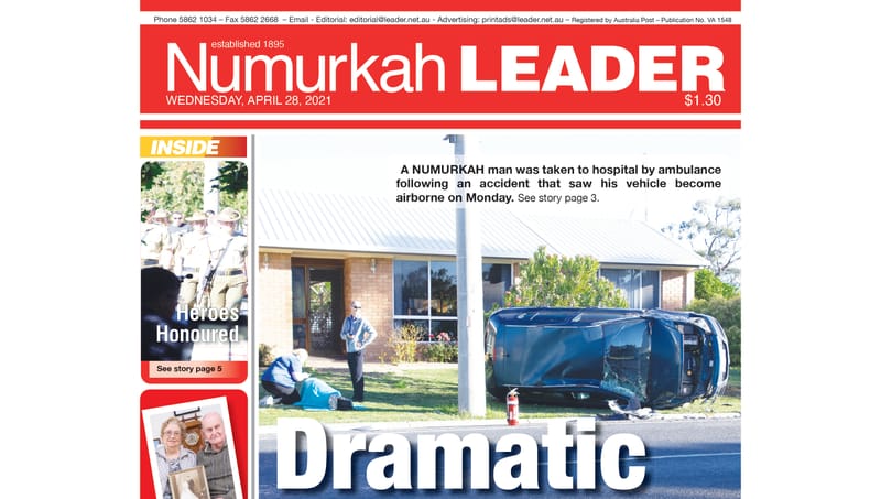 Numurkah Leader digital edition: April 28 2021 post image