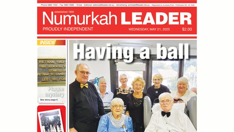 Numurkah Leader Digital Edition May 21 2025 post image